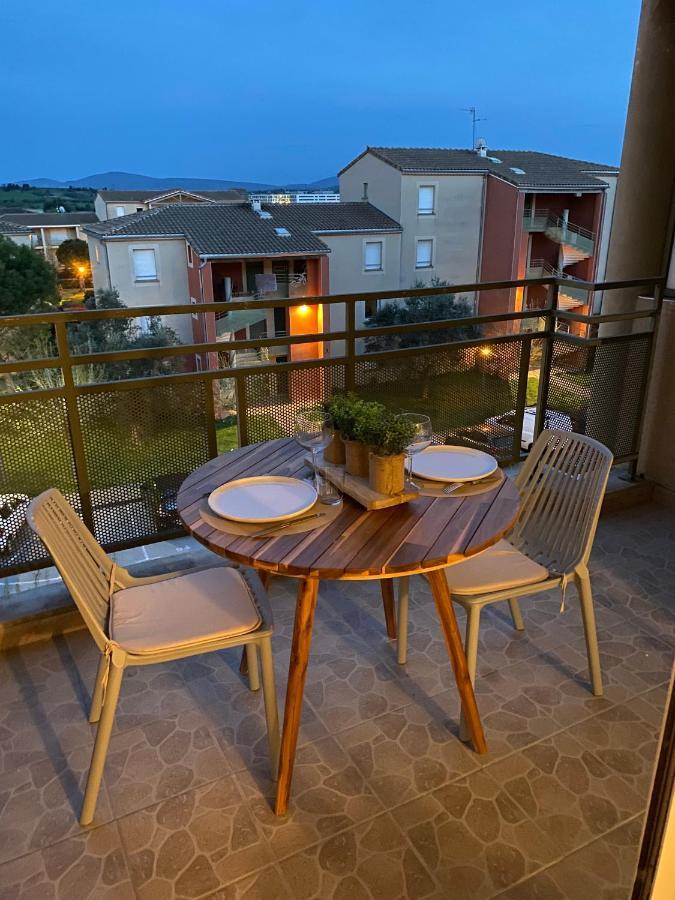 Appartement Cosy, Vue Imprenable Carcassonne Exteriör bild